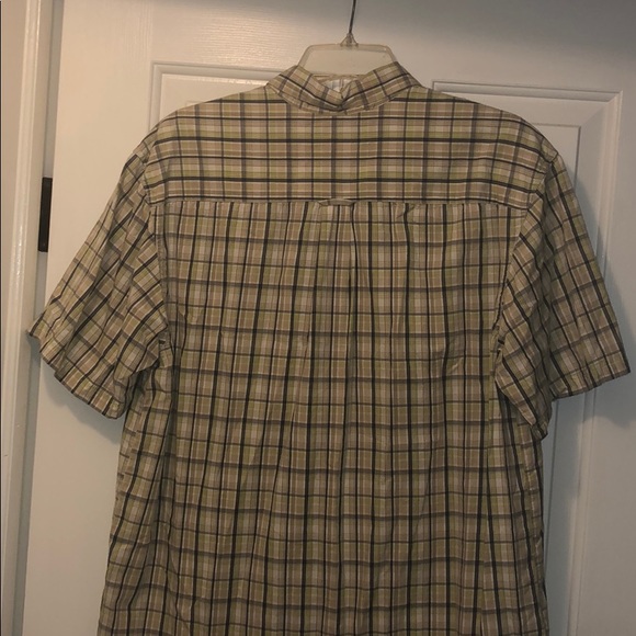 Columbia size S short sleeve plaid button down - Picture 8 of 8